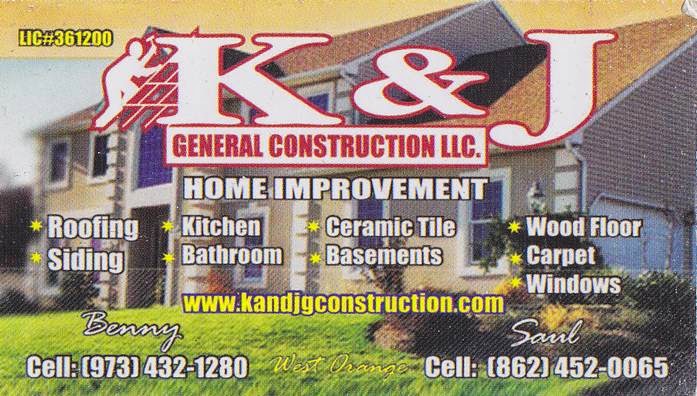 Photo of K and J General Construction in West Orange City, New Jersey, United States - 1 Picture of Point of interest, Establishment, General contractor