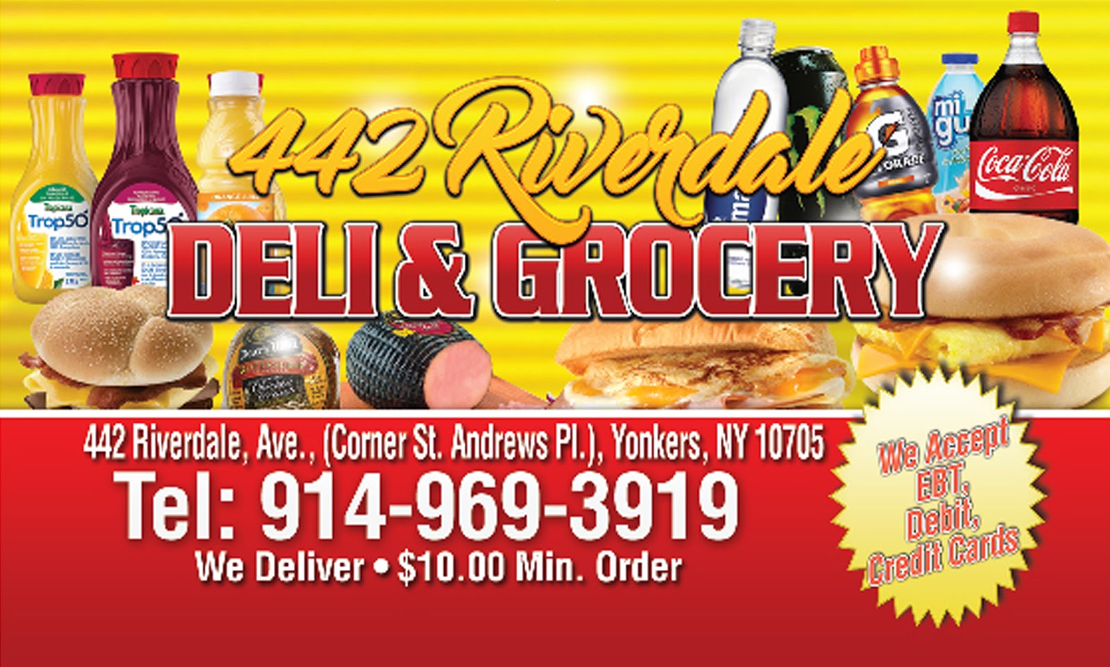Photo of 442 Riverdale Deli & Grocery Inc. in Yonkers City, New York, United States - 2 Picture of Food, Point of interest, Establishment