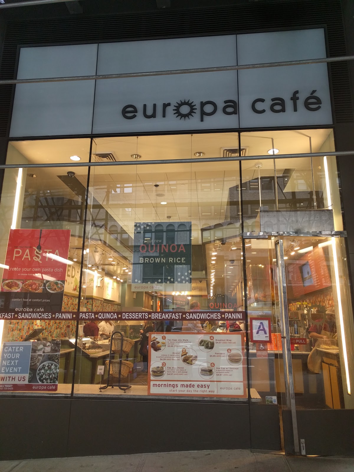 Photo of Europa Cafe in New York City, New York, United States - 1 Picture of Restaurant, Food, Point of interest, Establishment, Cafe