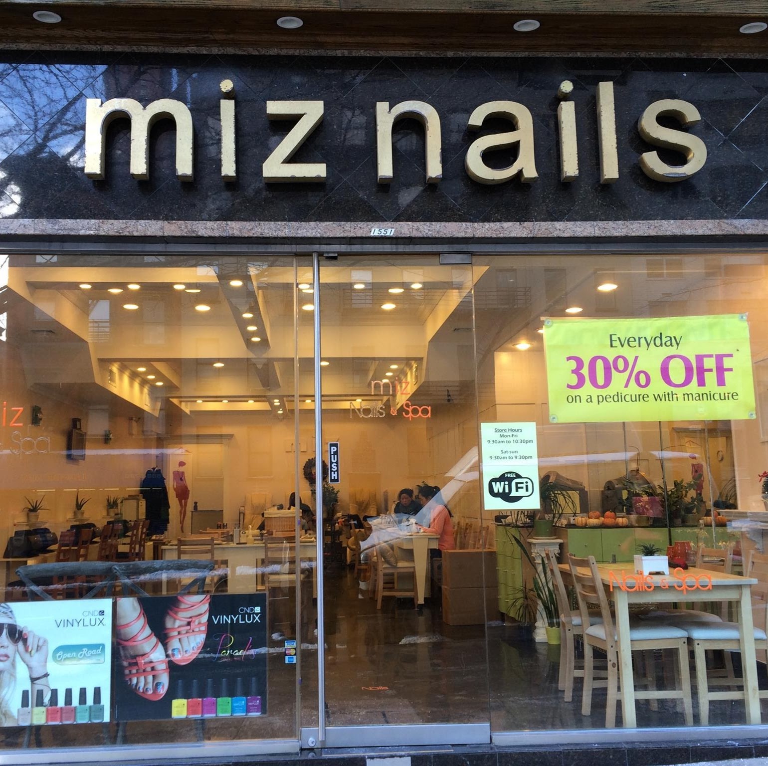 Photo of Miz Nail Plaza Inc. in New York City, New York, United States - 1 Picture of Point of interest, Establishment, Health, Beauty salon, Hair care
