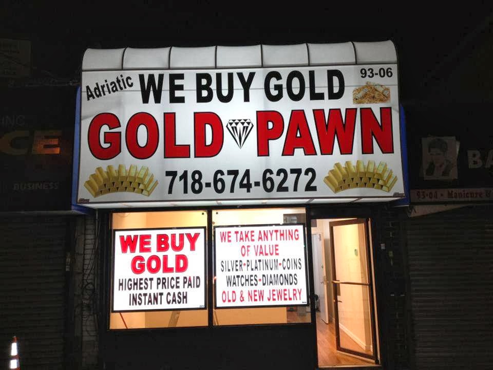 Photo of Adriatic Gold & Pawn in Ozone Park City, New York, United States - 1 Picture of Point of interest, Establishment, Finance, Store