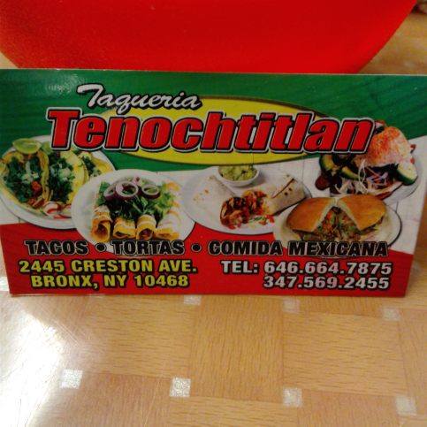Photo of Taqueria tenochtitlan in Bronx City, New York, United States - 1 Picture of Restaurant, Food, Point of interest, Establishment