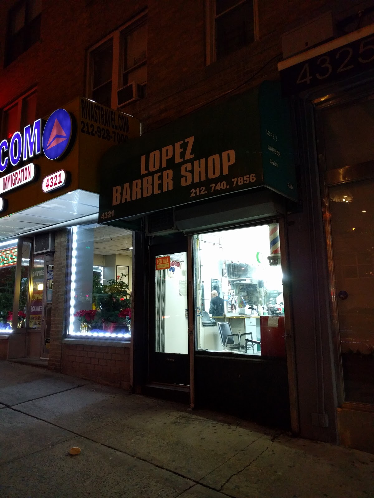 Photo of Lopez Barber Shop in New York City, New York, United States - 1 Picture of Point of interest, Establishment, Health, Hair care