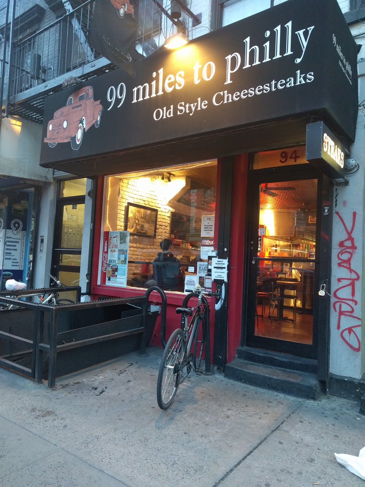 Photo of 99 Miles to Philly in New York City, New York, United States - 1 Picture of Restaurant, Food, Point of interest, Establishment, Meal takeaway