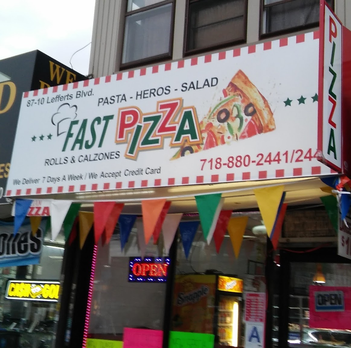 Photo of Fast Pizza in Queens City, New York, United States - 1 Picture of Restaurant, Food, Point of interest, Establishment