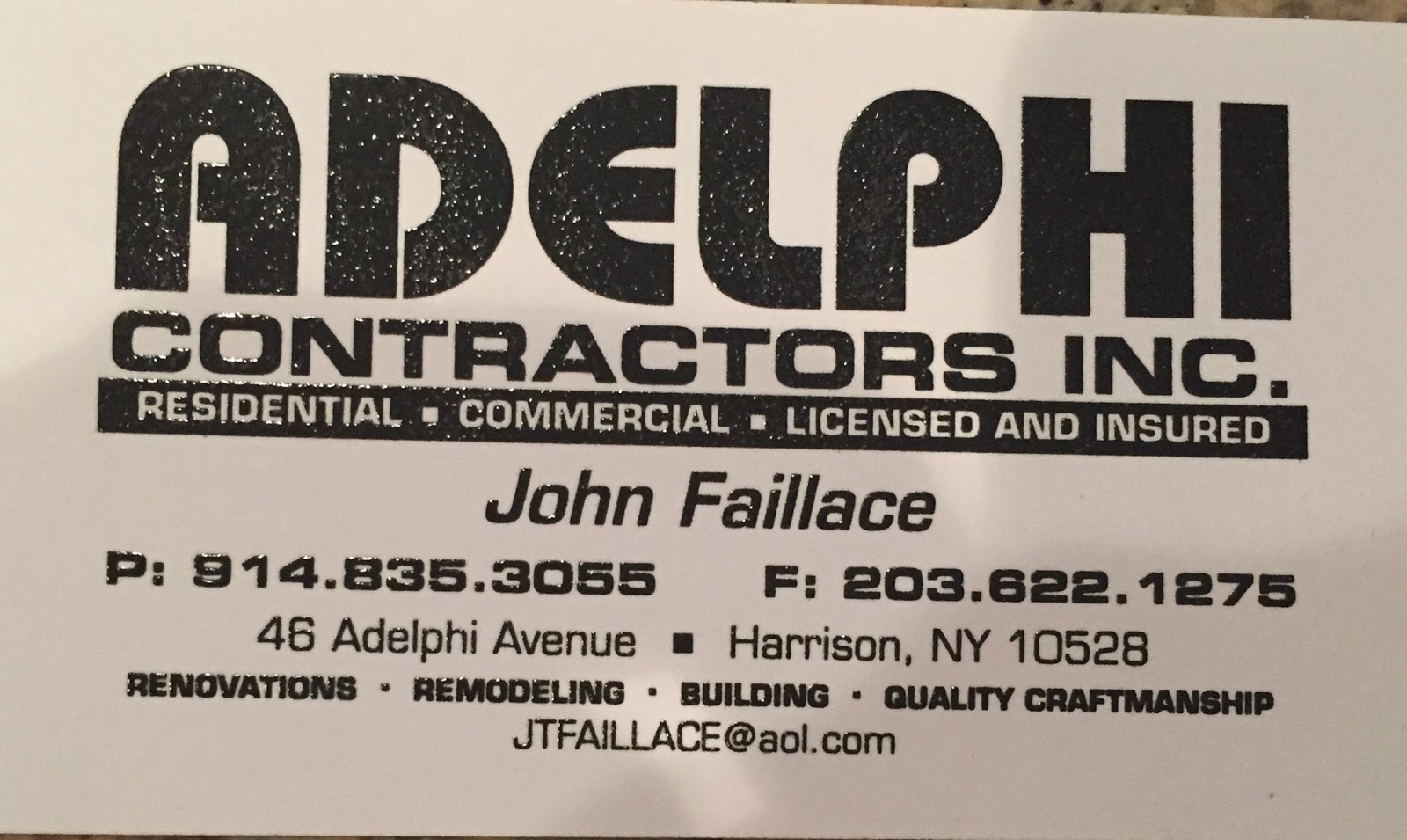 Photo of Adelphi Contractors in Harrison City, New York, United States - 1 Picture of Point of interest, Establishment, General contractor