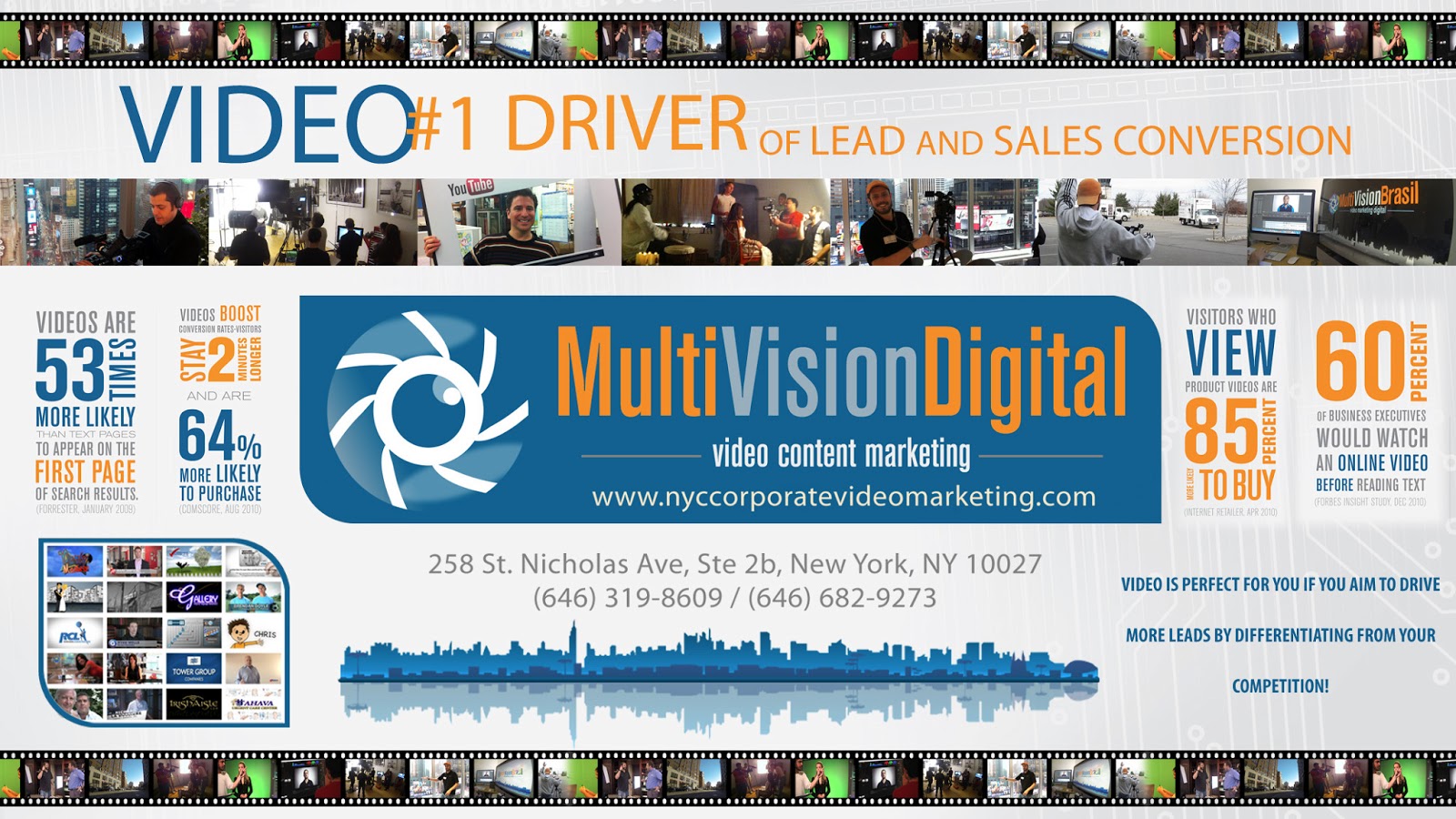 Photo of MultiVision Digital Online Video Production & Video Marketing Company (NYC & NJ) in New York City, New York, United States - 3 Picture of Point of interest, Establishment