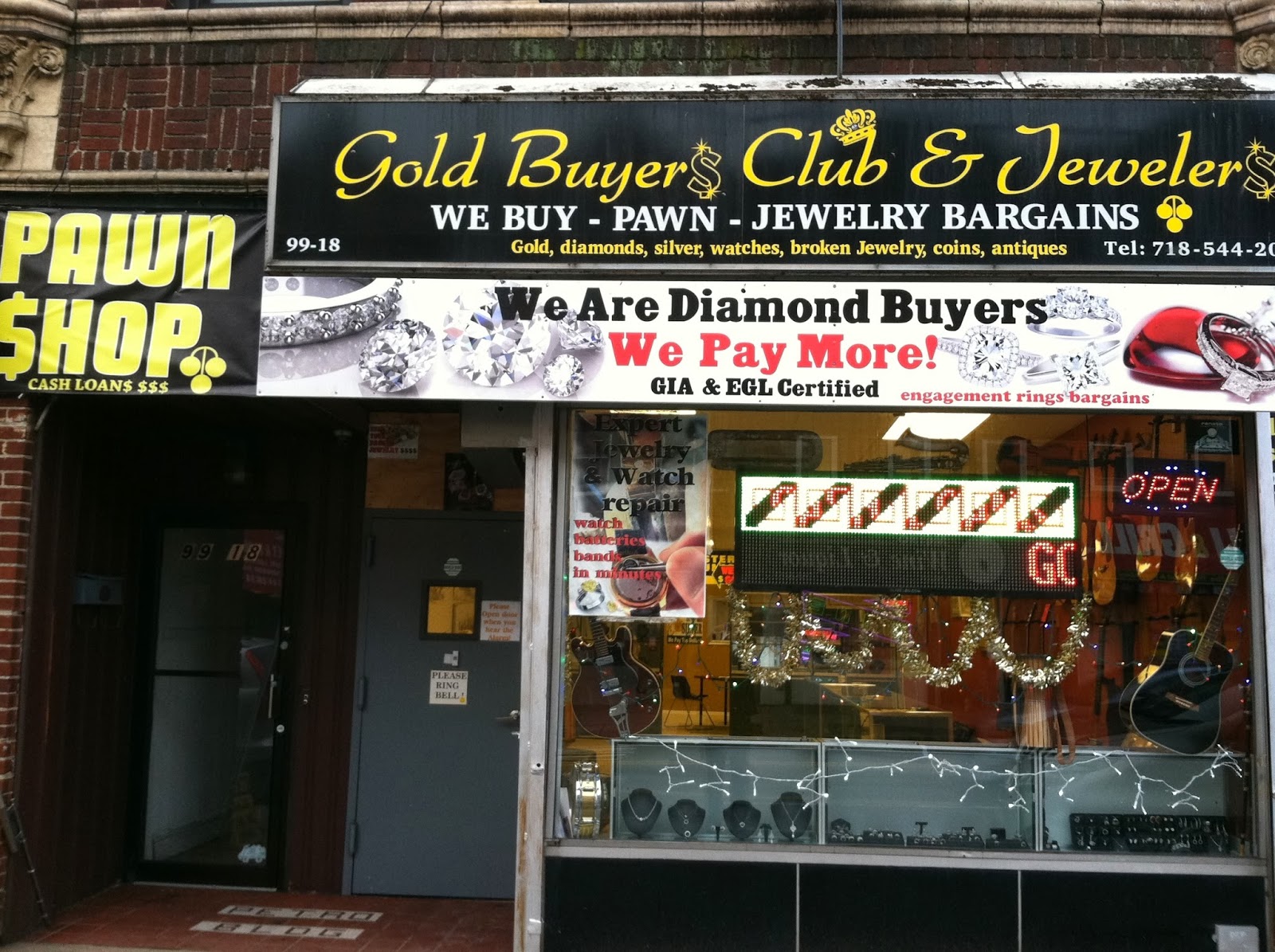 Photo of Gold Buyers Club & Jewelers in Queens City, New York, United States - 1 Picture of Point of interest, Establishment, Finance, Store, Jewelry store