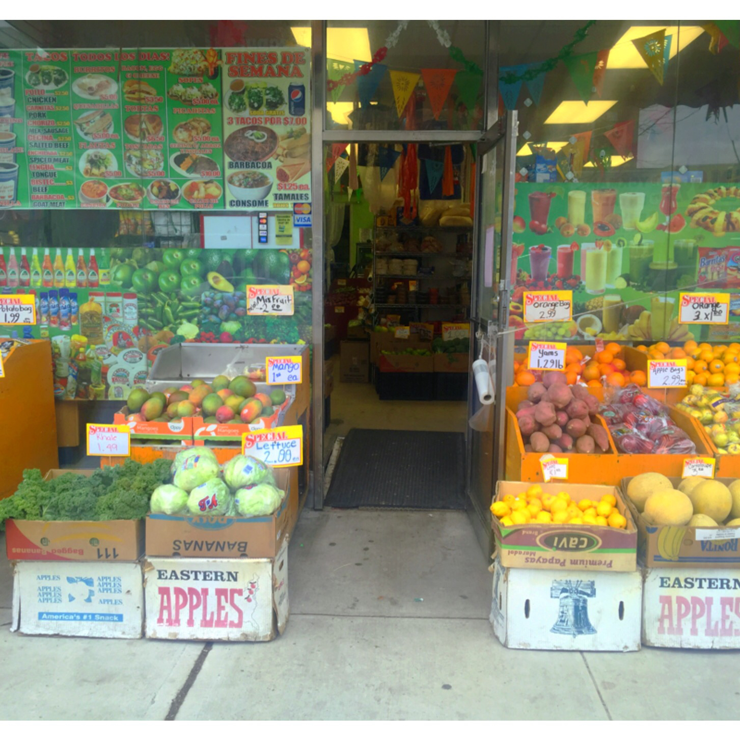 Photo of la guadalupana fruits and vegtables corp in New York City, New York, United States - 1 Picture of Food, Point of interest, Establishment, Store, Grocery or supermarket