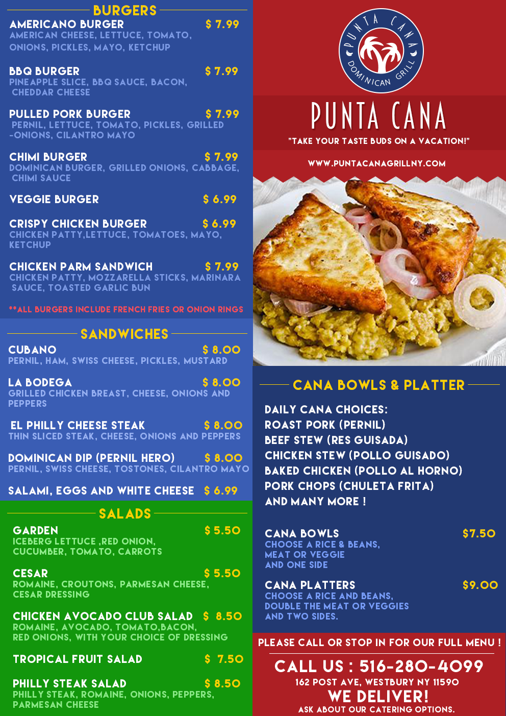 Photo of Punta Cana Dominican Grill in Westbury City, New York, United States - 5 Picture of Restaurant, Food, Point of interest, Establishment