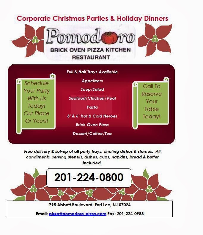 Photo of Pomodoro Pizza Restaurant in Fort Lee City, New Jersey, United States - 4 Picture of Restaurant, Food, Point of interest, Establishment, Cafe, Bar