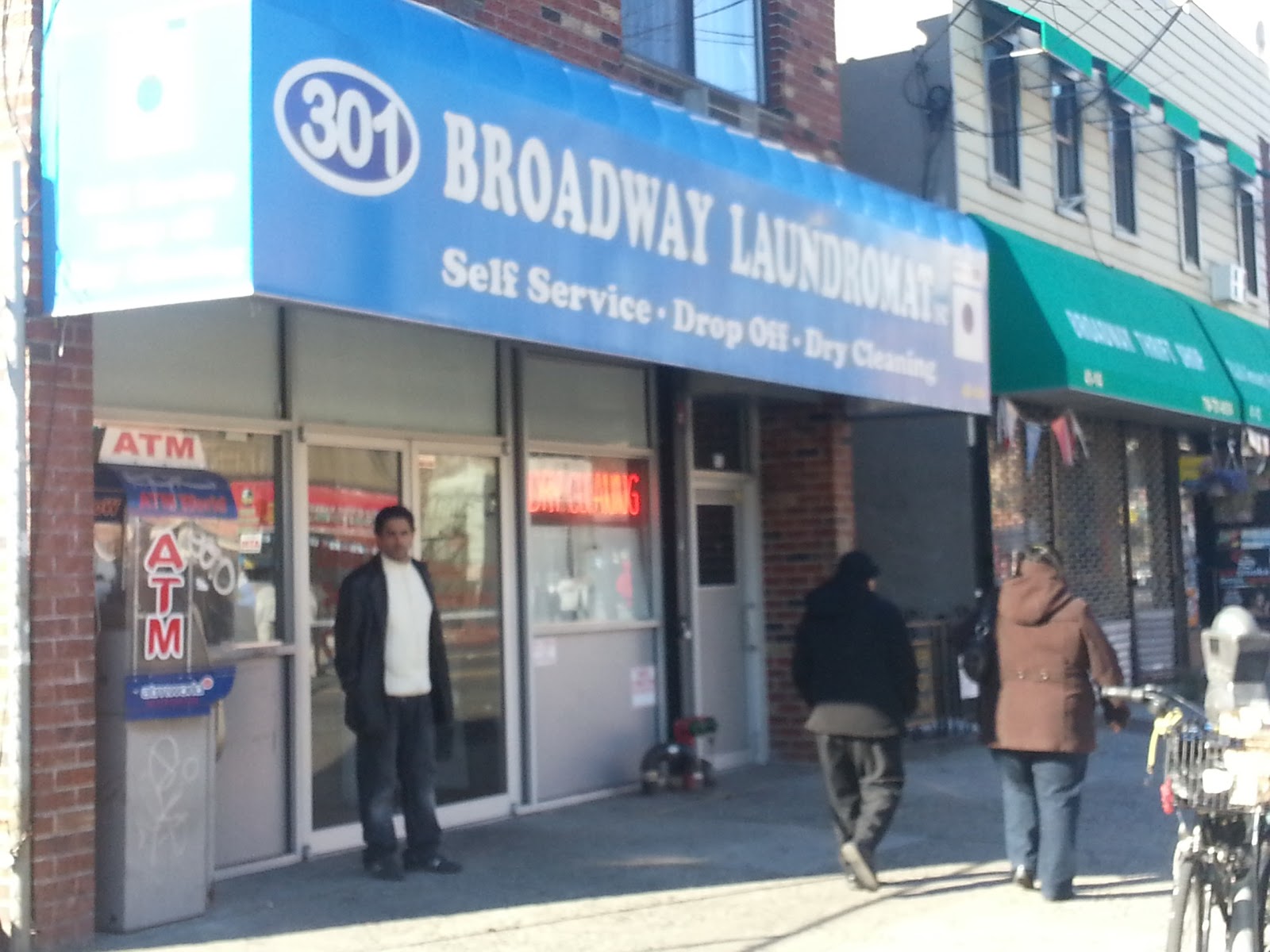 Photo of 301 Broadway Laundromat in Queens City, New York, United States - 1 Picture of Point of interest, Establishment, Laundry