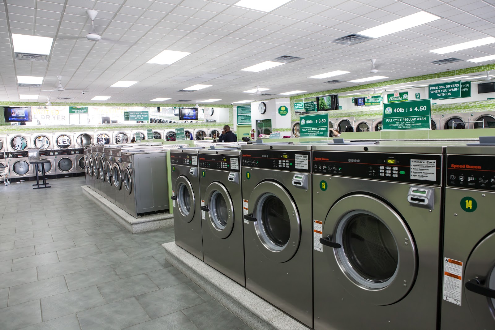 Photo of Clean Green Laundromat in New York City, New York, United States - 7 Picture of Point of interest, Establishment, Laundry