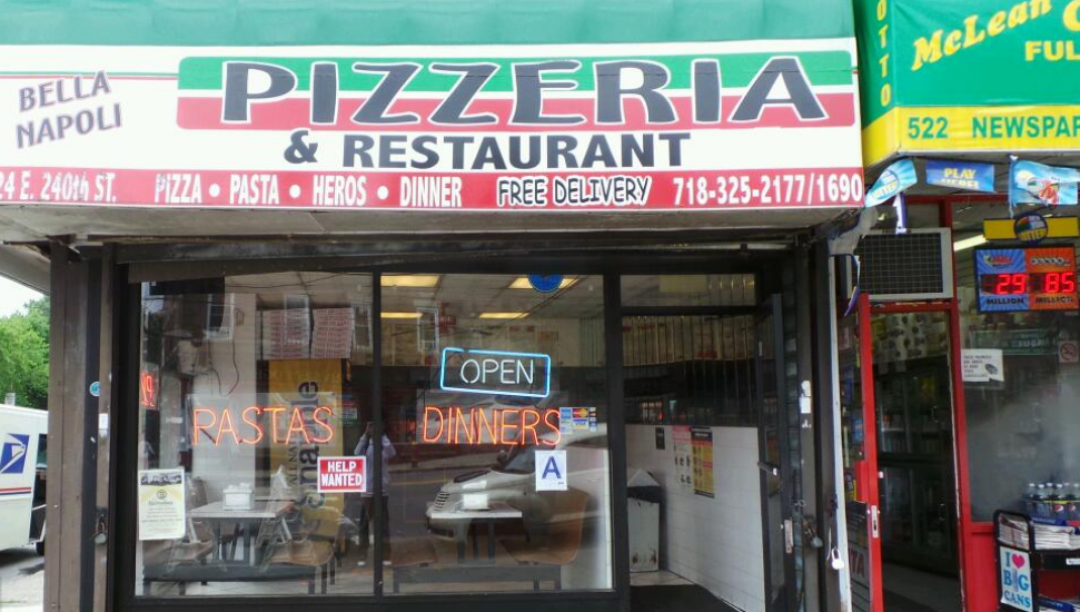 Photo of Bella Napoli Pizzeria in Bronx City, New York, United States - 1 Picture of Restaurant, Food, Point of interest, Establishment, Meal takeaway, Meal delivery