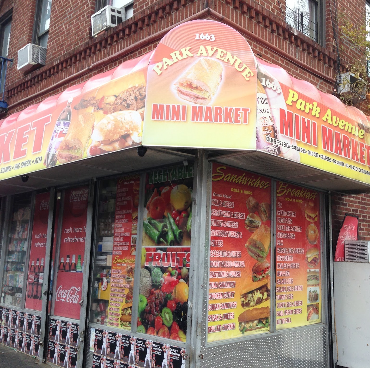 Photo of Park Ave Mini Market in New York City, New York, United States - 1 Picture of Food, Point of interest, Establishment, Store, Grocery or supermarket, Liquor store