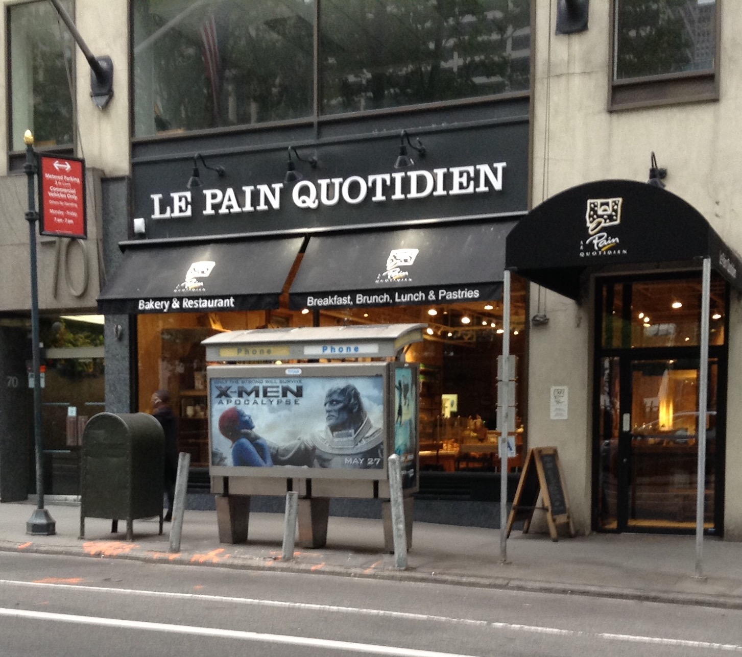 Photo of Le Pain Quotidien Bryant Park in New York City, New York, United States - 1 Picture of Restaurant, Food, Point of interest, Establishment, Store, Meal takeaway, Cafe, Bakery