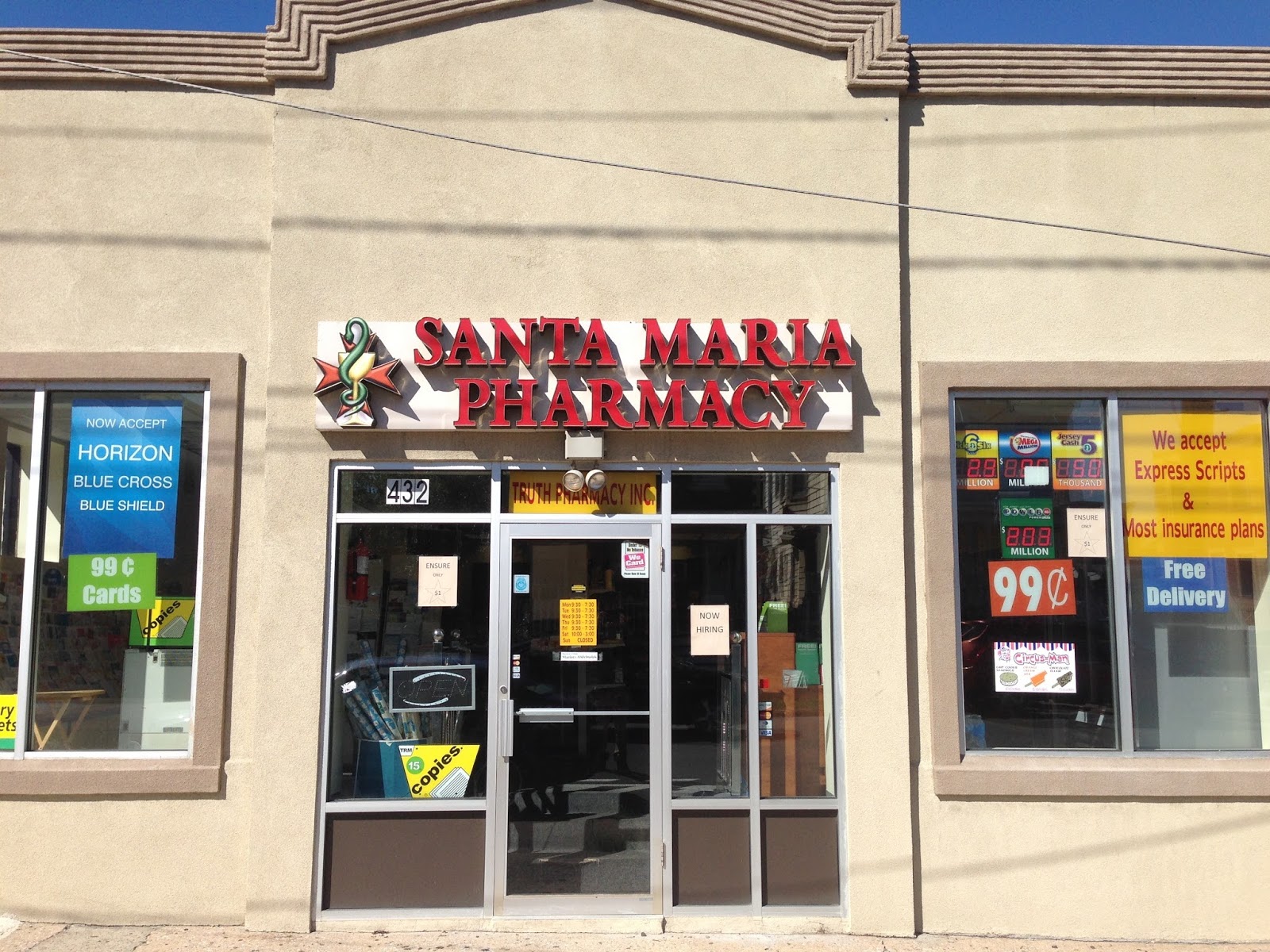 Photo of Santa Maria Pharmacy in Perth Amboy City, New Jersey, United States - 4 Picture of Point of interest, Establishment, Store, Health, Pharmacy