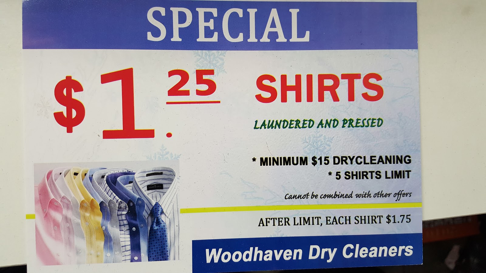 Photo of Woodhaven Automatic Dry Cleaners in Queens City, New York, United States - 4 Picture of Point of interest, Establishment, Laundry