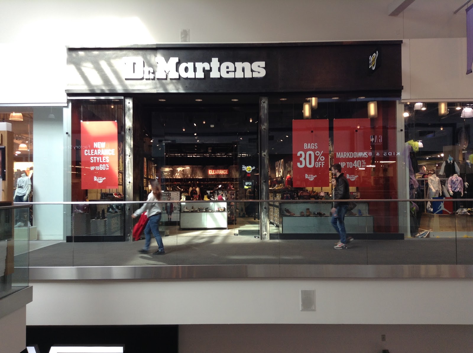The Dr. Martens Outlet Store in 