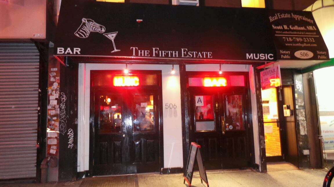 Photo of The Fifth Estate in New York City, New York, United States - 1 Picture of Point of interest, Establishment, Bar, Night club