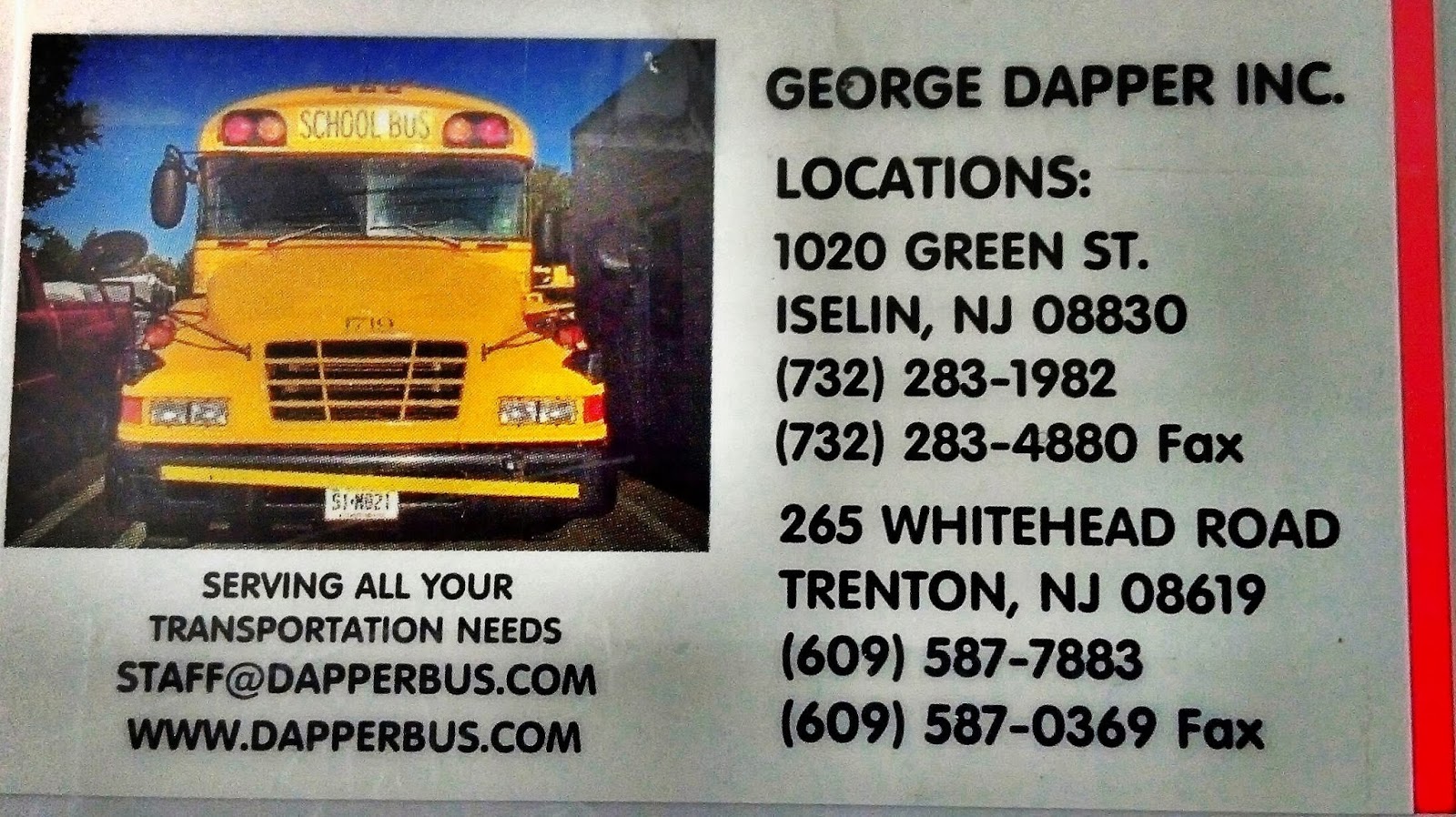 Photo of George Dapper Inc. in Iselin City, New Jersey, United States - 2 Picture of Point of interest, Establishment, Car rental