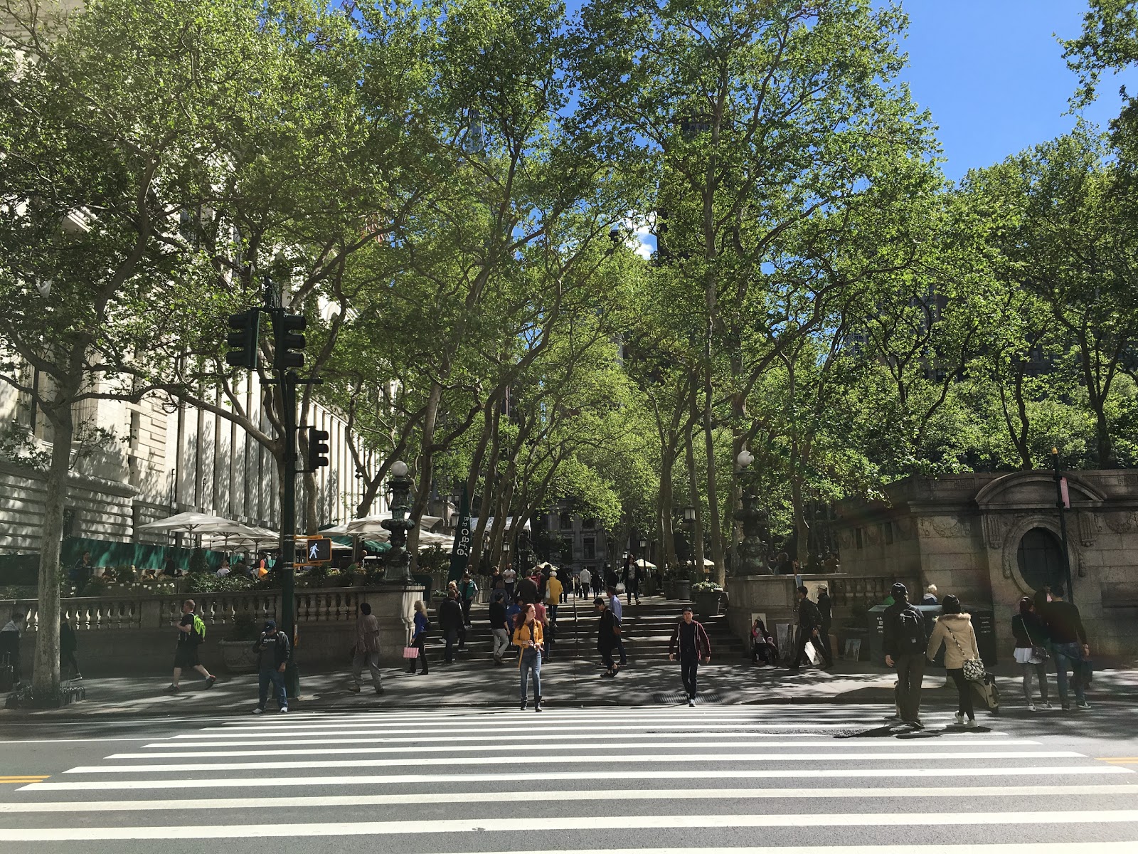 Photo of Bryant Park Café in New York City, New York, United States - 7 Picture of Restaurant, Food, Point of interest, Establishment, Bar