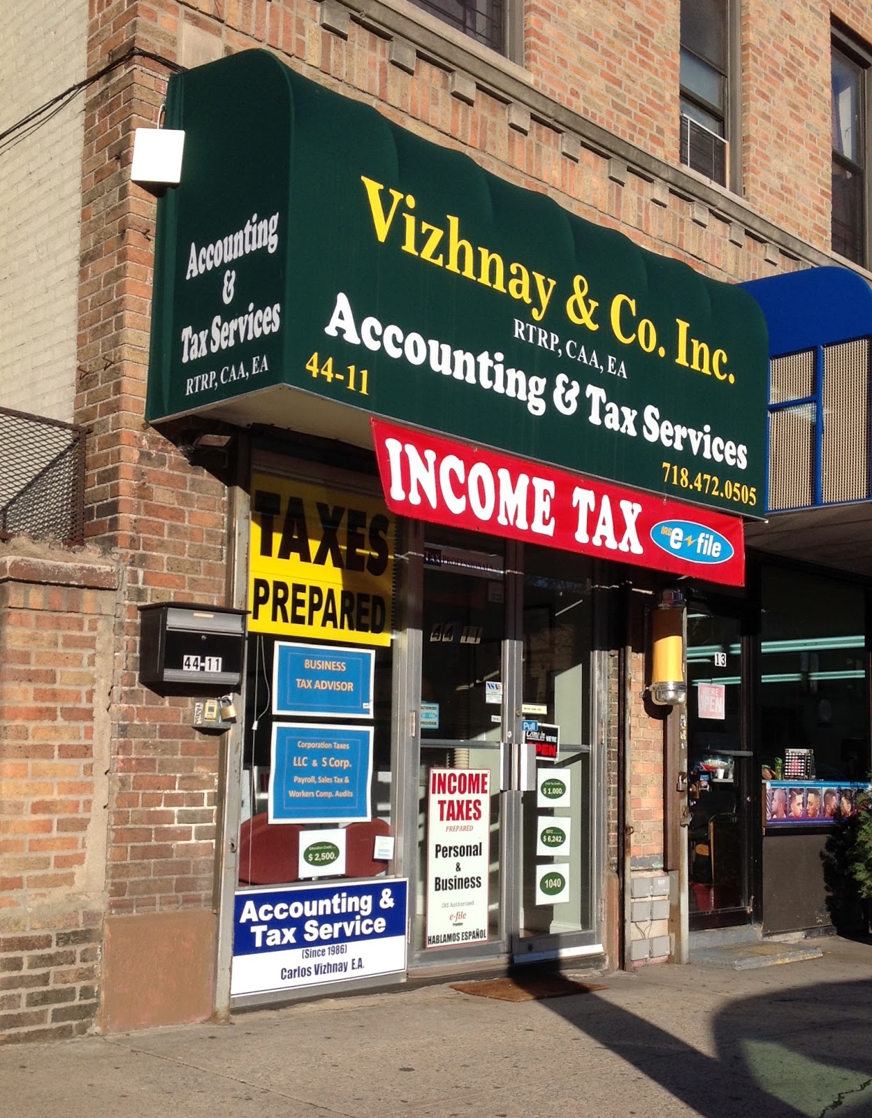 Photo of Vizhnay Accounting & Tax Services, Since 1986 in Woodside City, New York, United States - 2 Picture of Point of interest, Establishment, Finance, Accounting