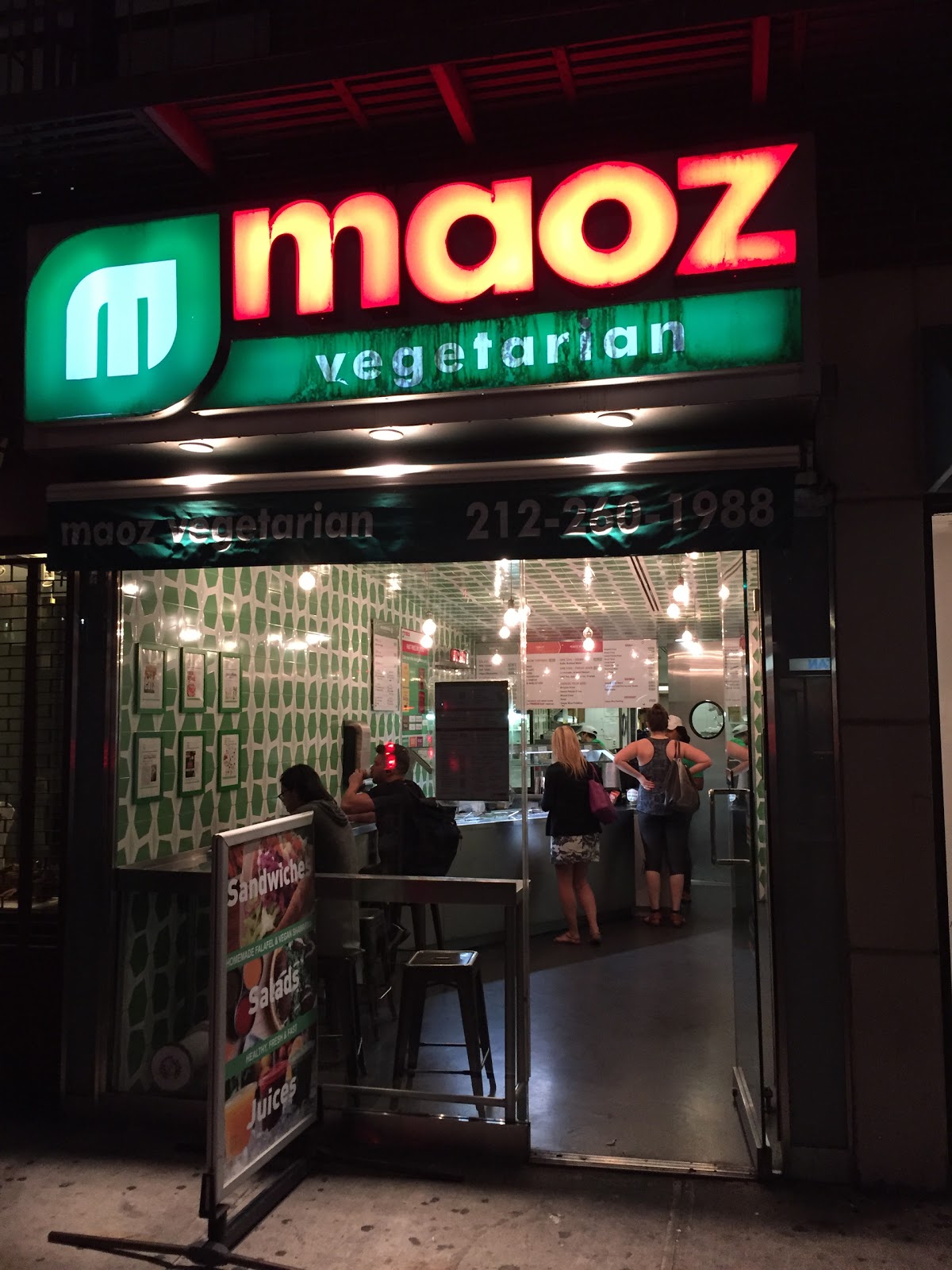 Photo of Maoz in New York City, New York, United States - 5 Picture of Restaurant, Food, Point of interest, Establishment