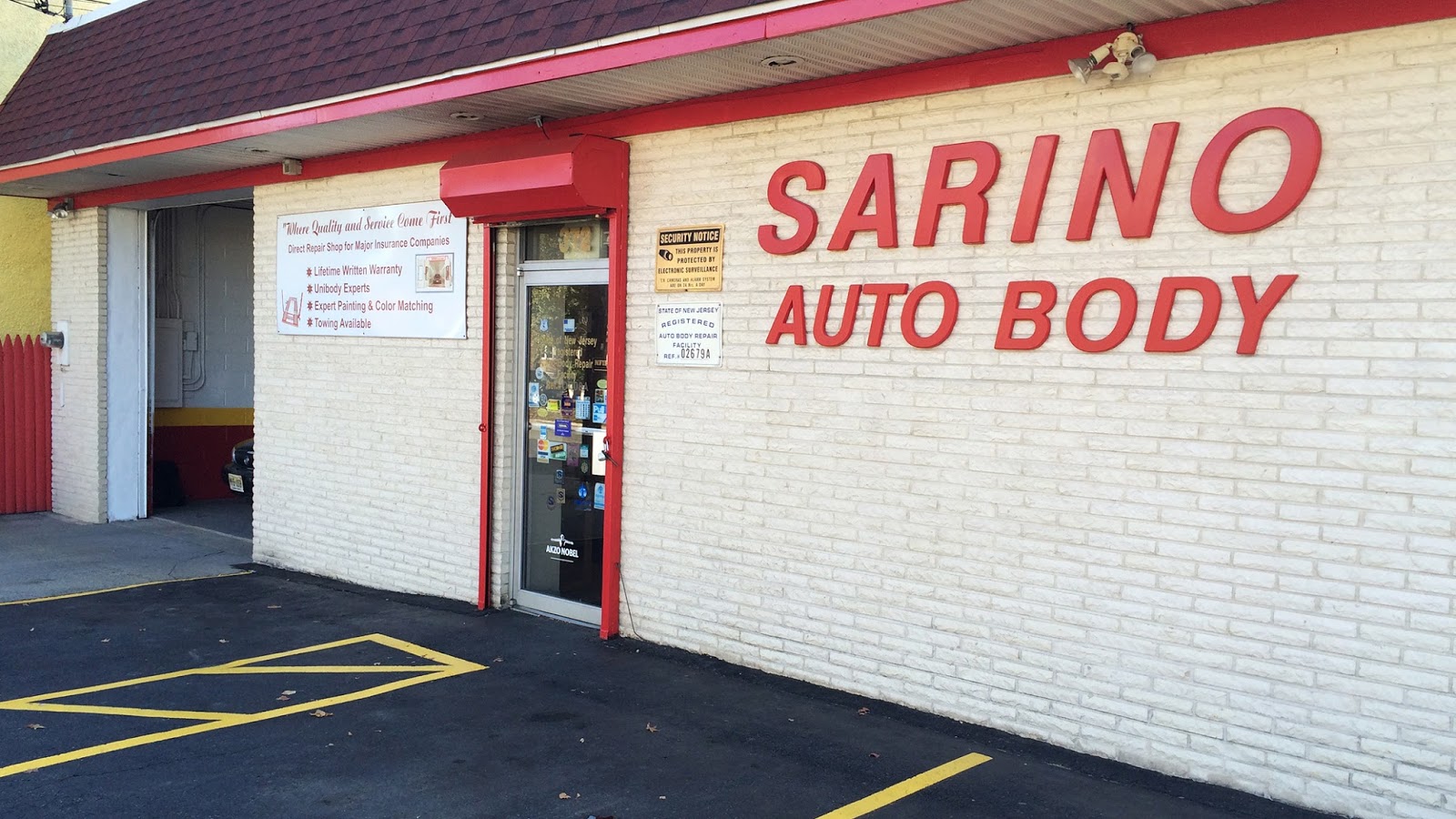 Photo of Sarino Auto Body Shop in Roselle Park City, New Jersey, United States - 1 Picture of Point of interest, Establishment, Car repair