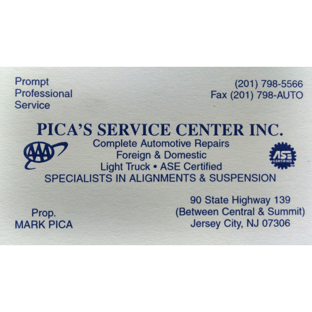 Photo of Pica's Automotive Services Center Inc in Jersey City, New Jersey, United States - 3 Picture of Point of interest, Establishment, Car repair