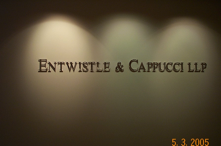 Photo of Entwistle & Cappucci in New York City, New York, United States - 1 Picture of Point of interest, Establishment, Lawyer