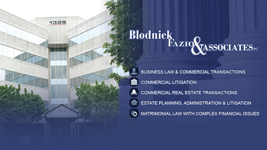 Photo of Blodnick, Fazio & Associates Law Firm in Garden City, New York, United States - 2 Picture of Point of interest, Establishment, Lawyer