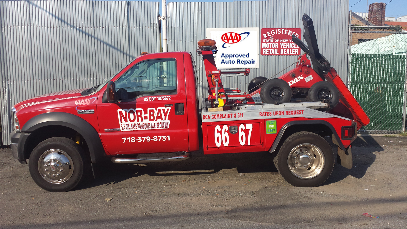 Photo of NorBay Service Station Inc in Bronx City, New York, United States - 2 Picture of Point of interest, Establishment, Car repair