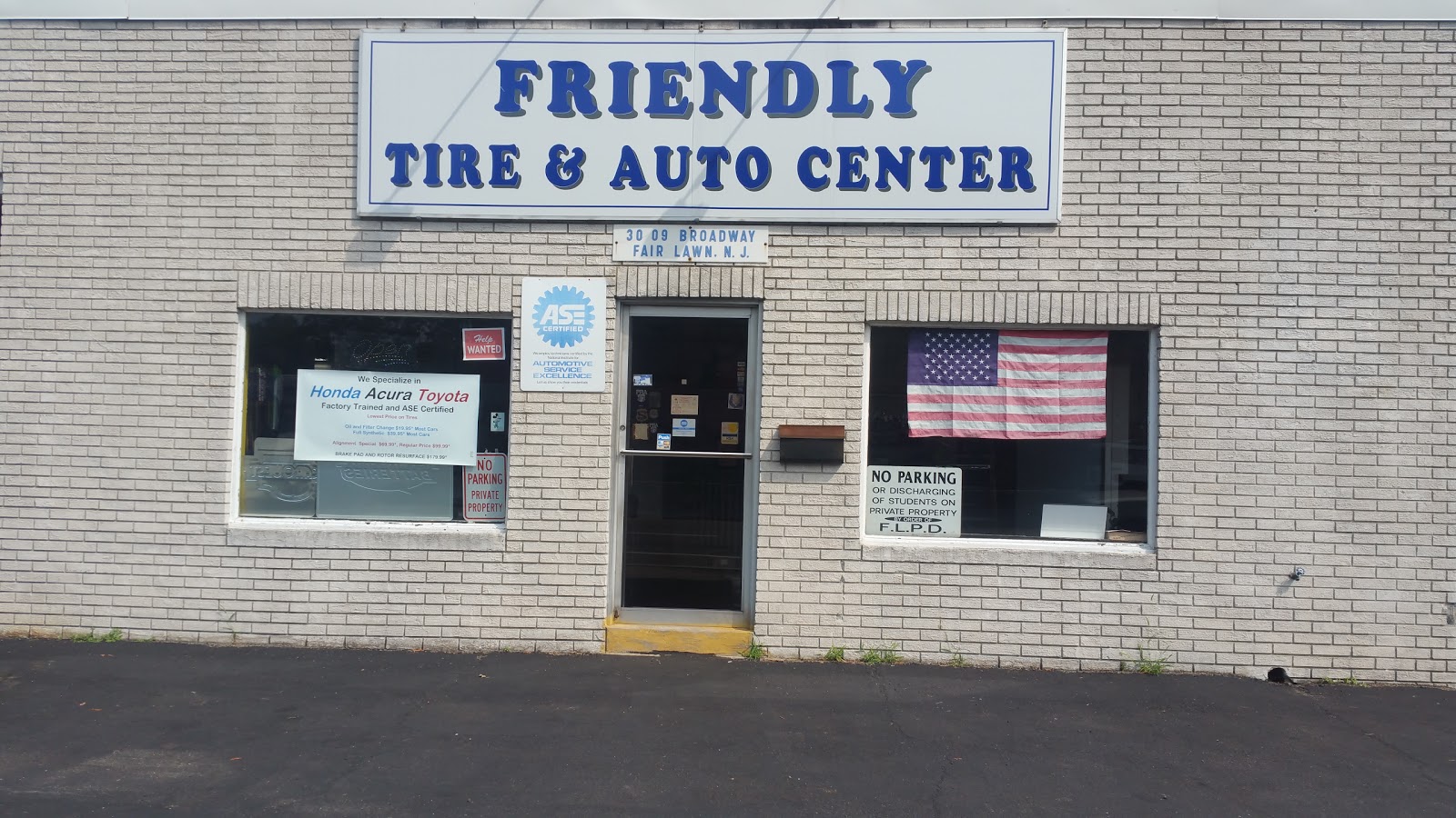 Photo of Friendly Tire and Auto Center LLC in Fair Lawn City, New Jersey, United States - 1 Picture of Point of interest, Establishment, Store, Car repair