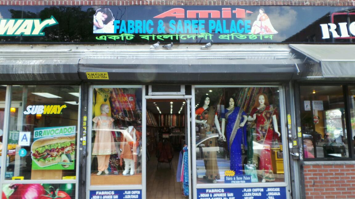 Photo of Amit Fabrics & Saree Palace in Queens City, New York, United States - 1 Picture of Point of interest, Establishment, Store, Home goods store