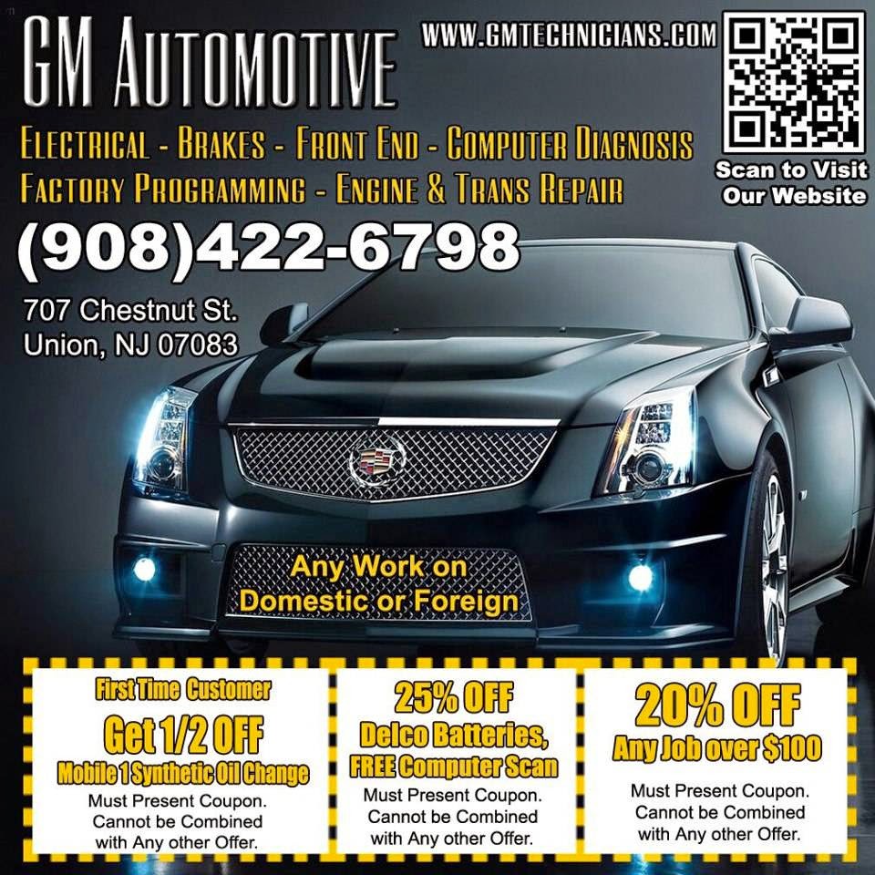 Photo of GM Automotive Technicians in Union City, New Jersey, United States - 3 Picture of Point of interest, Establishment, Car dealer, Store, Car repair