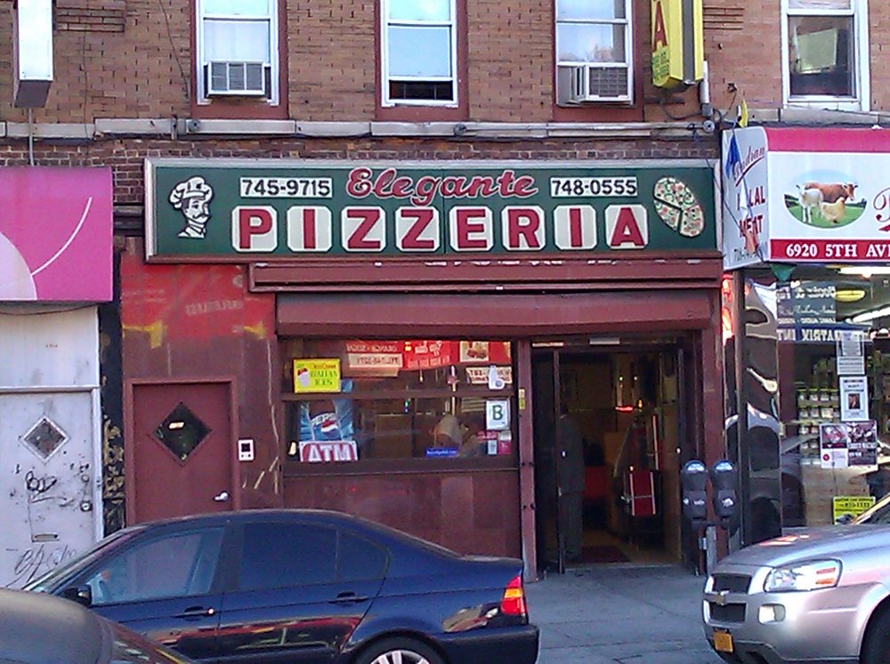 Photo of Elegante Pizzeria in Kings County City, New York, United States - 2 Picture of Restaurant, Food, Point of interest, Establishment, Meal takeaway, Meal delivery