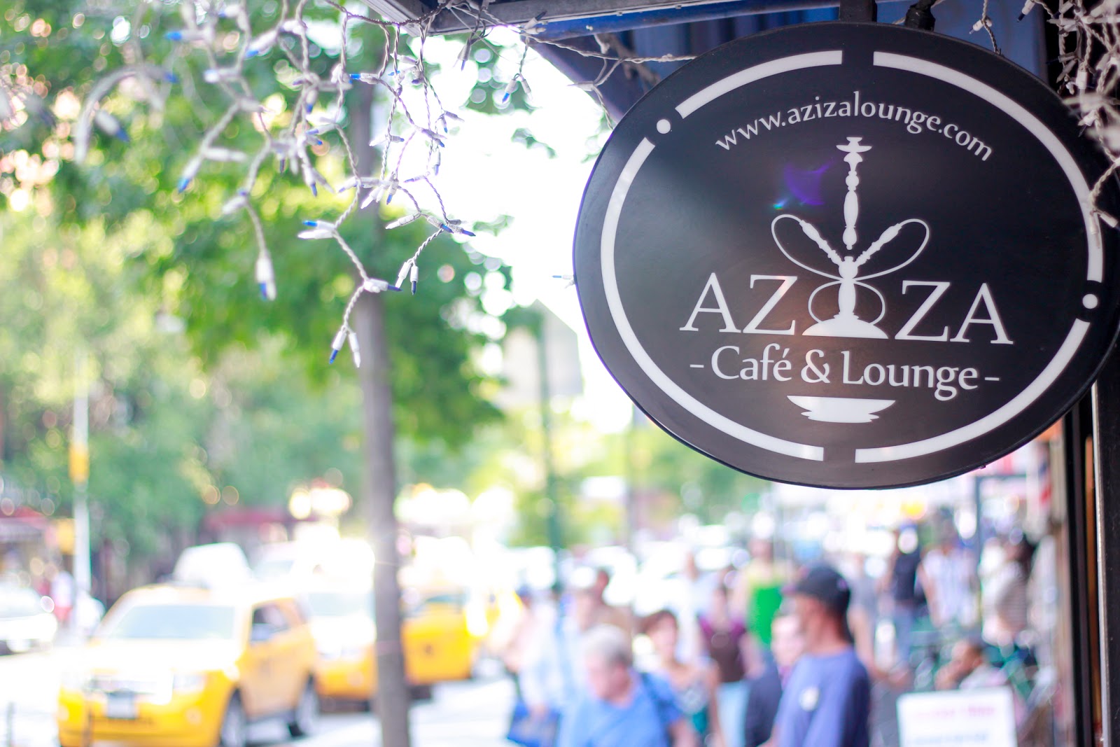 Photo of Aziza Cafe and Lounge in New York City, New York, United States - 5 Picture of Restaurant, Food, Point of interest, Establishment, Cafe, Bar