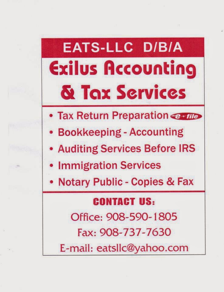 Photo of EXILUS ACCOUNTING & TAX SERVICES in Elizabeth City, New Jersey, United States - 1 Picture of Point of interest, Establishment, Finance, Accounting