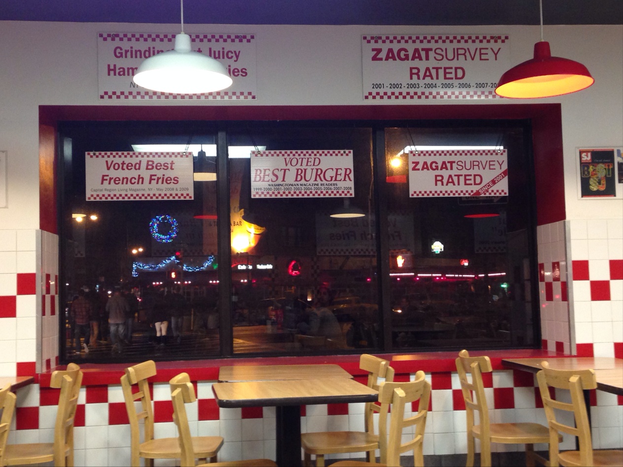 Photo of Five Guys Burgers and Fries in New York City, New York, United States - 1 Picture of Restaurant, Food, Point of interest, Establishment, Meal takeaway