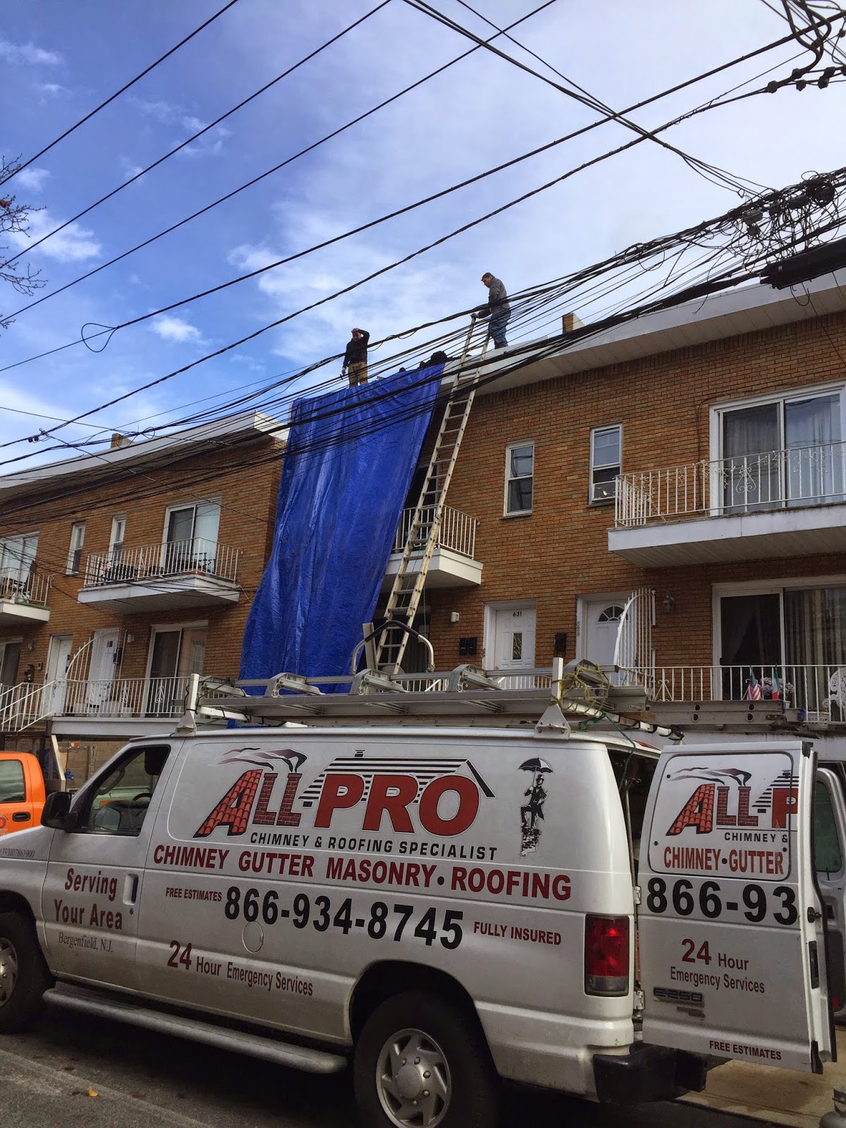 Photo of All Pro NJ Roof Repair, Gutters & Chimney in Ridgefield Park City, New Jersey, United States - 7 Picture of Point of interest, Establishment, General contractor, Roofing contractor