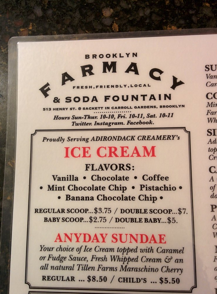 Photo of Brooklyn Farmacy & Soda Fountain in Brooklyn City, New York, United States - 8 Picture of Restaurant, Food, Point of interest, Establishment, Store