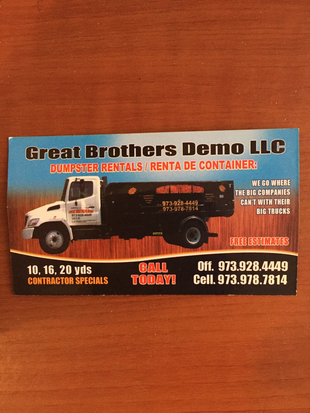 Photo of Great Brothers Demo in Lodi City, New Jersey, United States - 4 Picture of Point of interest, Establishment, General contractor