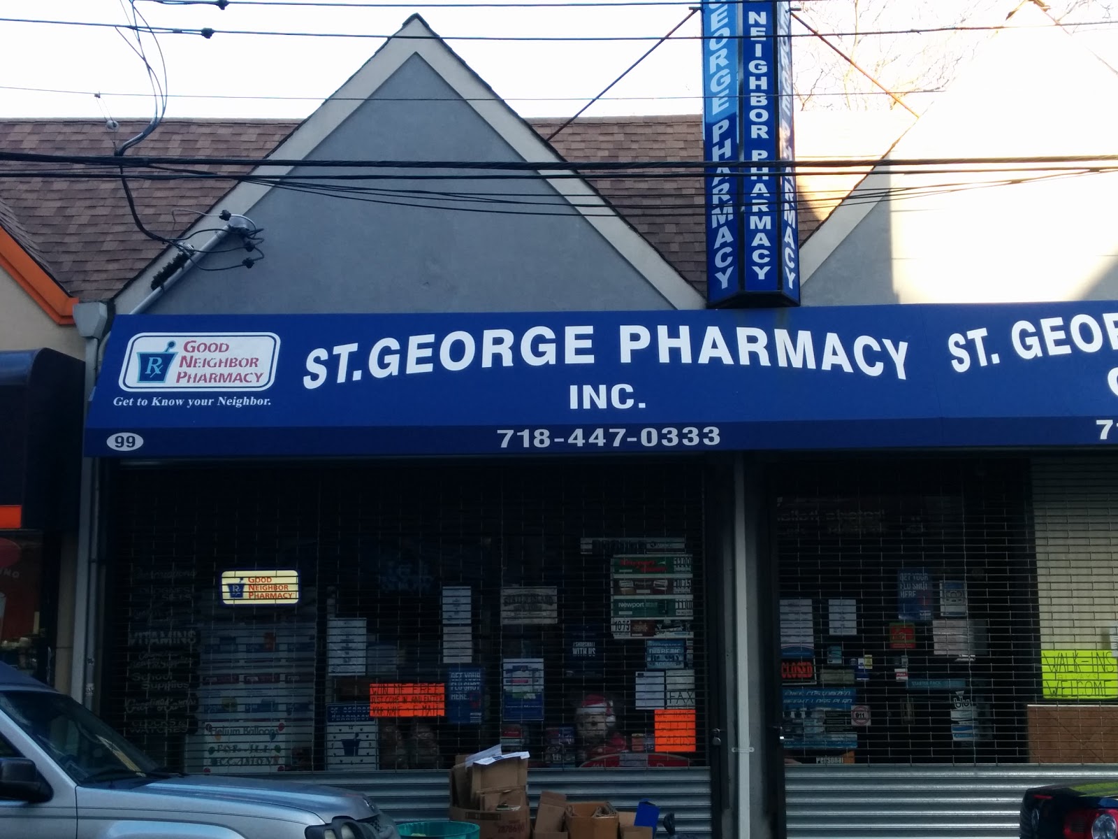 Photo of Saint George Pharmacy Inc in Staten Island City, New York, United States - 1 Picture of Point of interest, Establishment, Store, Health, Pharmacy