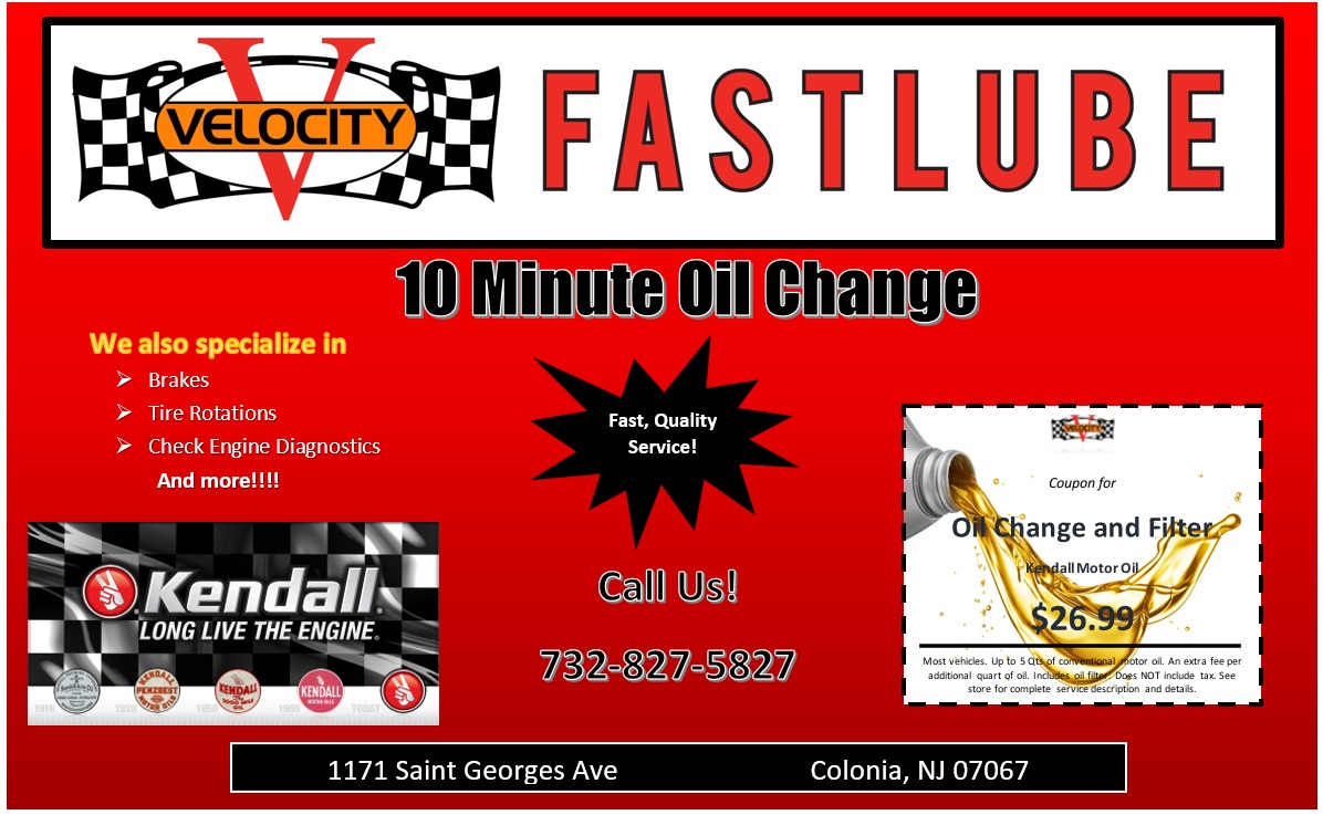 Photo of Velocity Fastlube in Woodbridge Township City, New Jersey, United States - 3 Picture of Point of interest, Establishment, Car repair