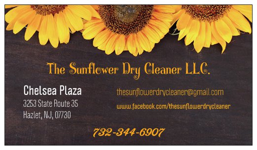 Photo of The Sunflower Dry Cleaner LLC. in Hazlet City, New Jersey, United States - 5 Picture of Point of interest, Establishment, Laundry