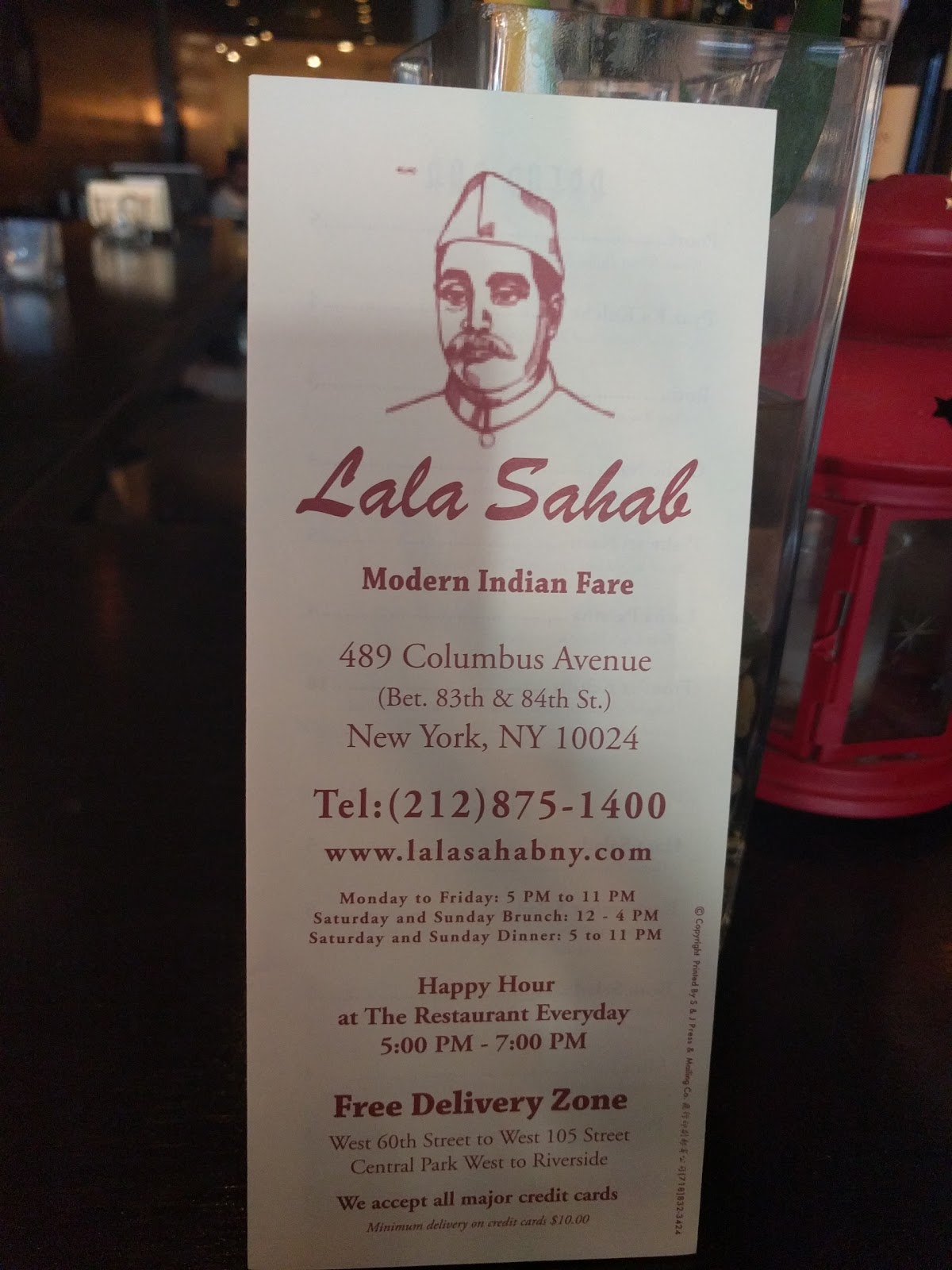 Photo of Lala Sahab in New York City, New York, United States - 2 Picture of Restaurant, Food, Point of interest, Establishment, Bar
