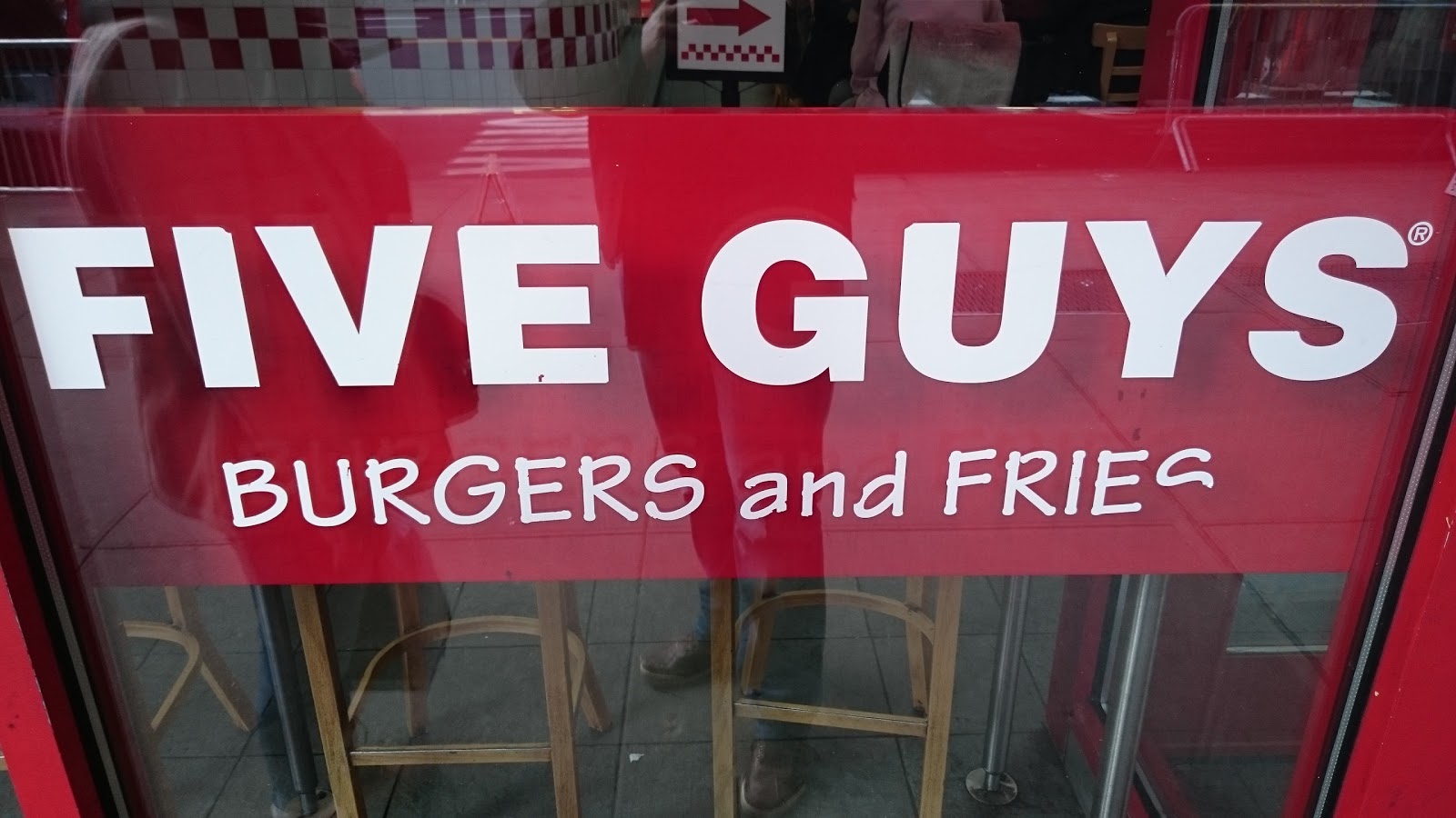 Photo of Five Guys Burgers and Fries in New York City, New York, United States - 3 Picture of Restaurant, Food, Point of interest, Establishment, Meal takeaway