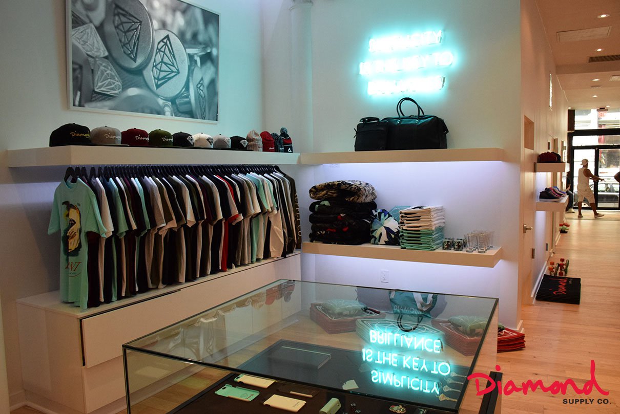 Photo of Diamond Supply Co. in New York City, New York, United States - 2 Picture of Point of interest, Establishment, Store, Clothing store