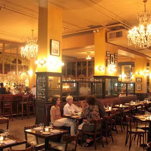 Photo of Cafe Un Deux Trois in New York City, New York, United States - 1 Picture of Restaurant, Food, Point of interest, Establishment, Store, Meal takeaway, Bar